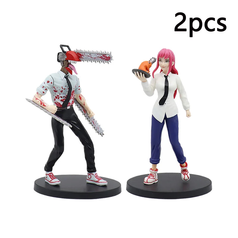 18cm Chainsaw Man Denji Anime Figure Denji/Power Action Figure Chainsaw Man Denji Figurine Adult Collectible Model Doll Toy