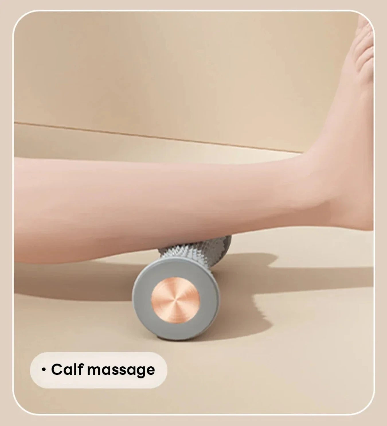 Foot Massager Massage Roller Yoga Massage Ball Plantar Fascia Roller Muscle Relaxation Care Plastic Manual Foot Massager