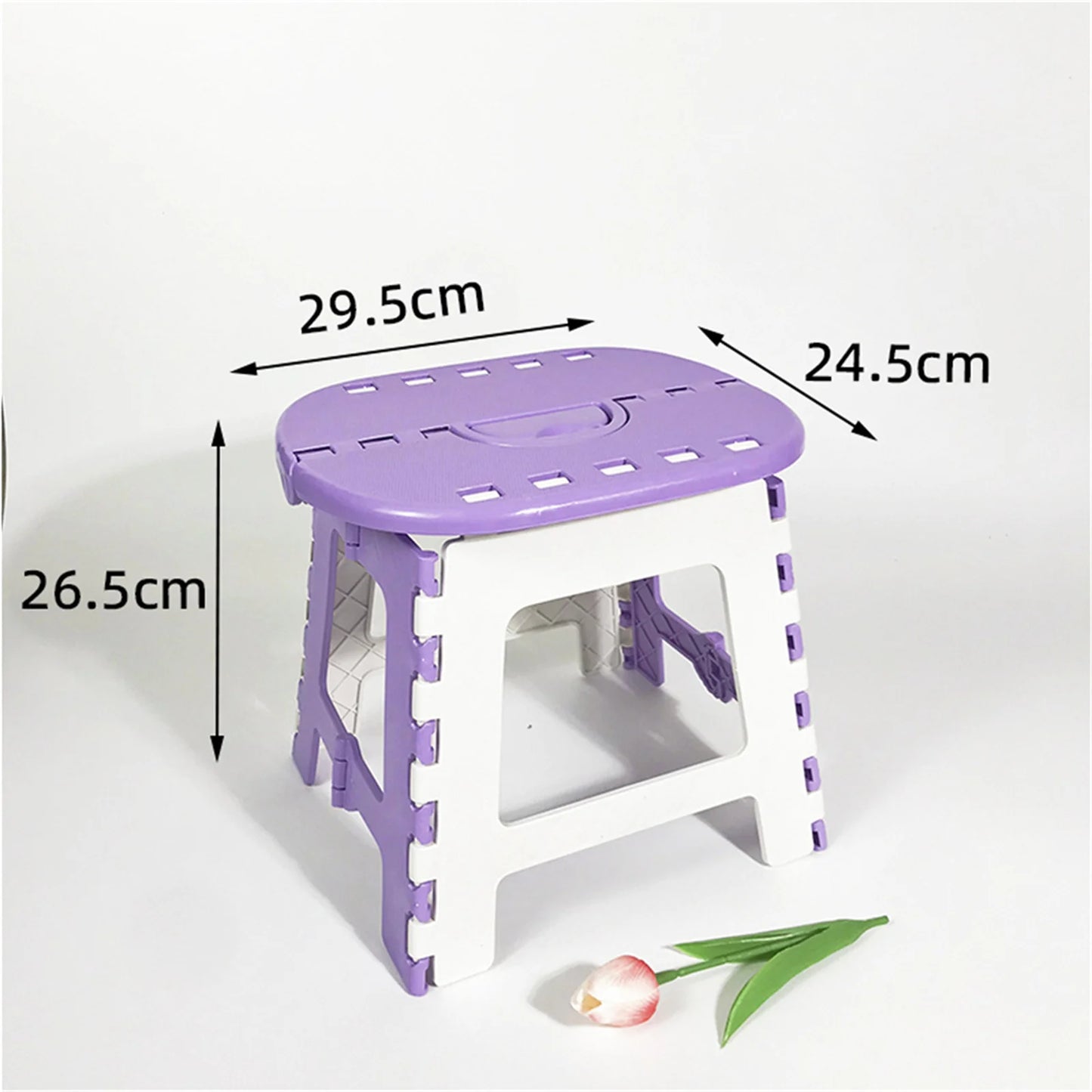 Foldable Stool Portable Outdoor Fishing Stool Creative Stall Plastic Small Bench Hand Showing Camp Folding Bench