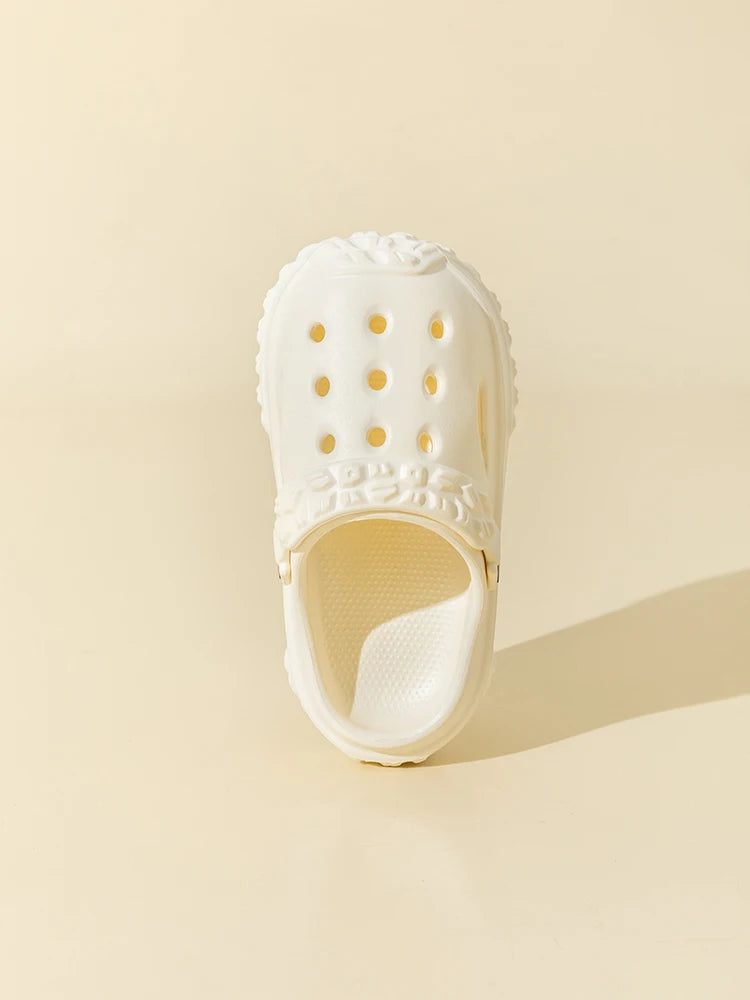 Cute Non-slip girls clogs sandals garden shoes cartoon child baby sandals summer kids slippers high quality beach kids sandals