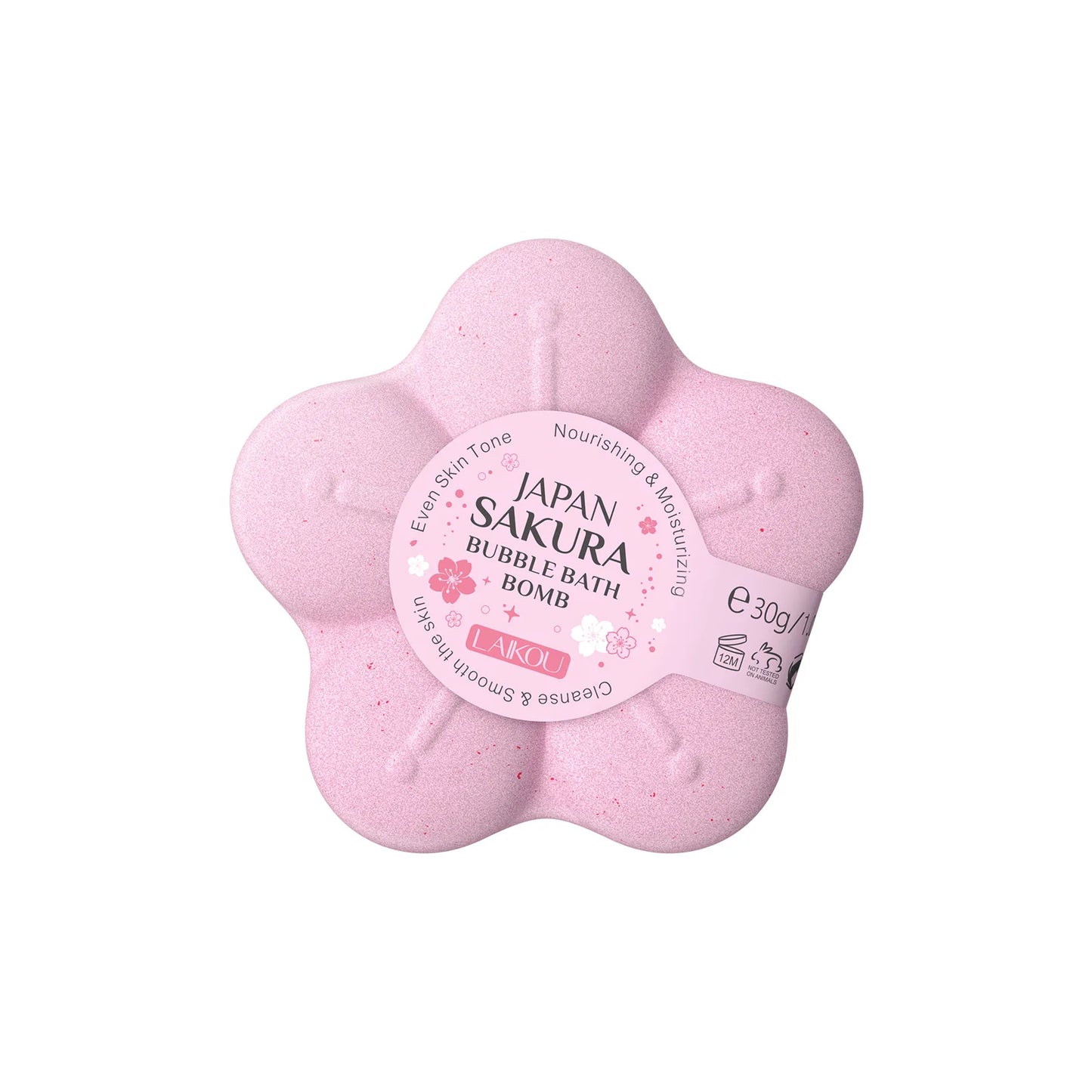 LAIKOU Bubble Small Bath Bombs Body Stress Relief Exfoliating Moisturizing Fragrances Aromatherapy SPA Salt Ball Skin Care 80g