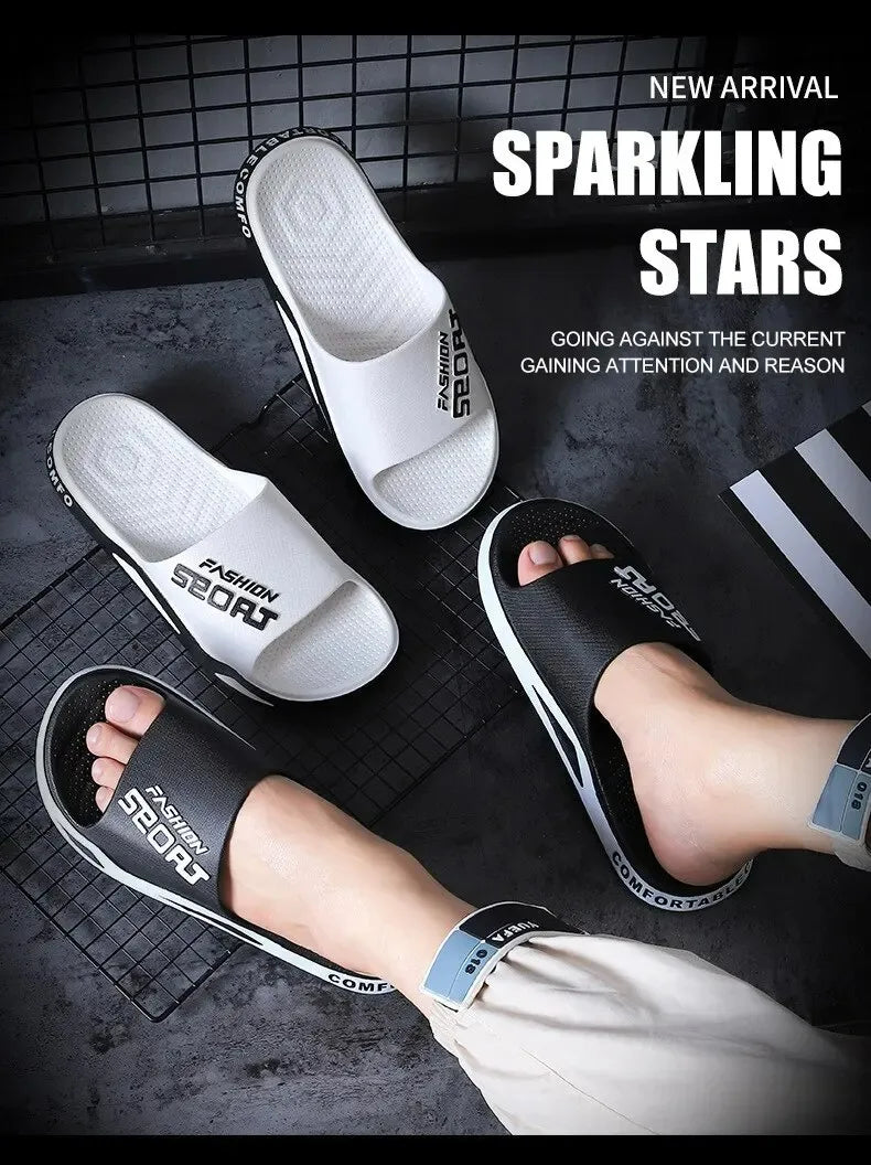 New Slippers Men Summer Sports Outdoor Non-Slip Couples Home Bathroom Sandals And Slippers Women Ciabatte Uomo Flip Flop