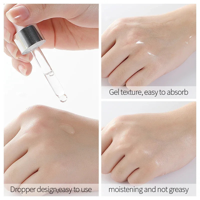 LAIKOU Hyaluronic Acid Face Serum Anti Aging Facial Lifting Collagen Essence Skin Care Whitening Serum 17ml