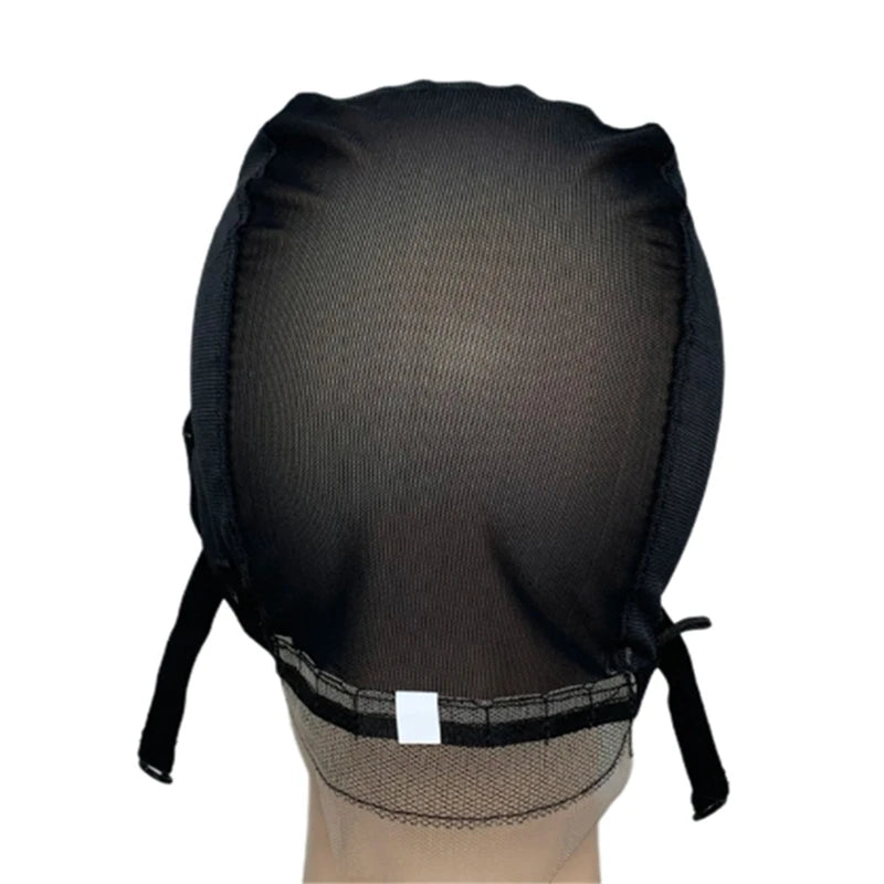 1PC 13X4 Wig Cap Without Front Lace for Making Wigs with Adjustable Straps 3 color Beige/Brown/Black