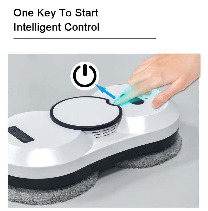 PuRuiKai robot electric automatic window cleaning Robotic vacuum cleaner, with remote control, automatic spray