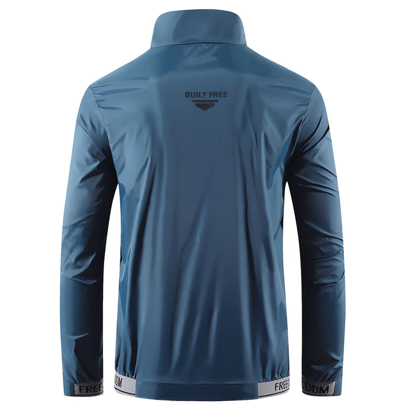 Sunscreen Coats Men's Breathable Sports Waterproof Jacket Summer UV Protection Outdoor Fishing Skin Clothing