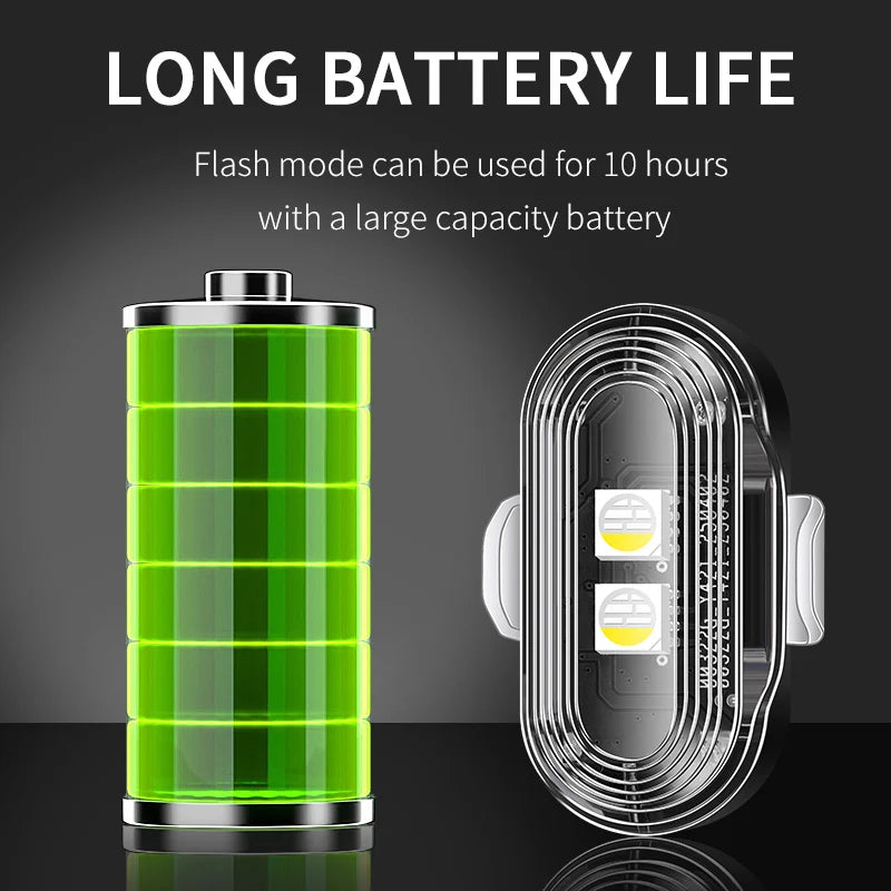 BLALION Car Motorcycle RGB Strobe Lights 8 Colors LED Flash Position Wireless Light Aircraft Airplane Helicopter Warning Lights