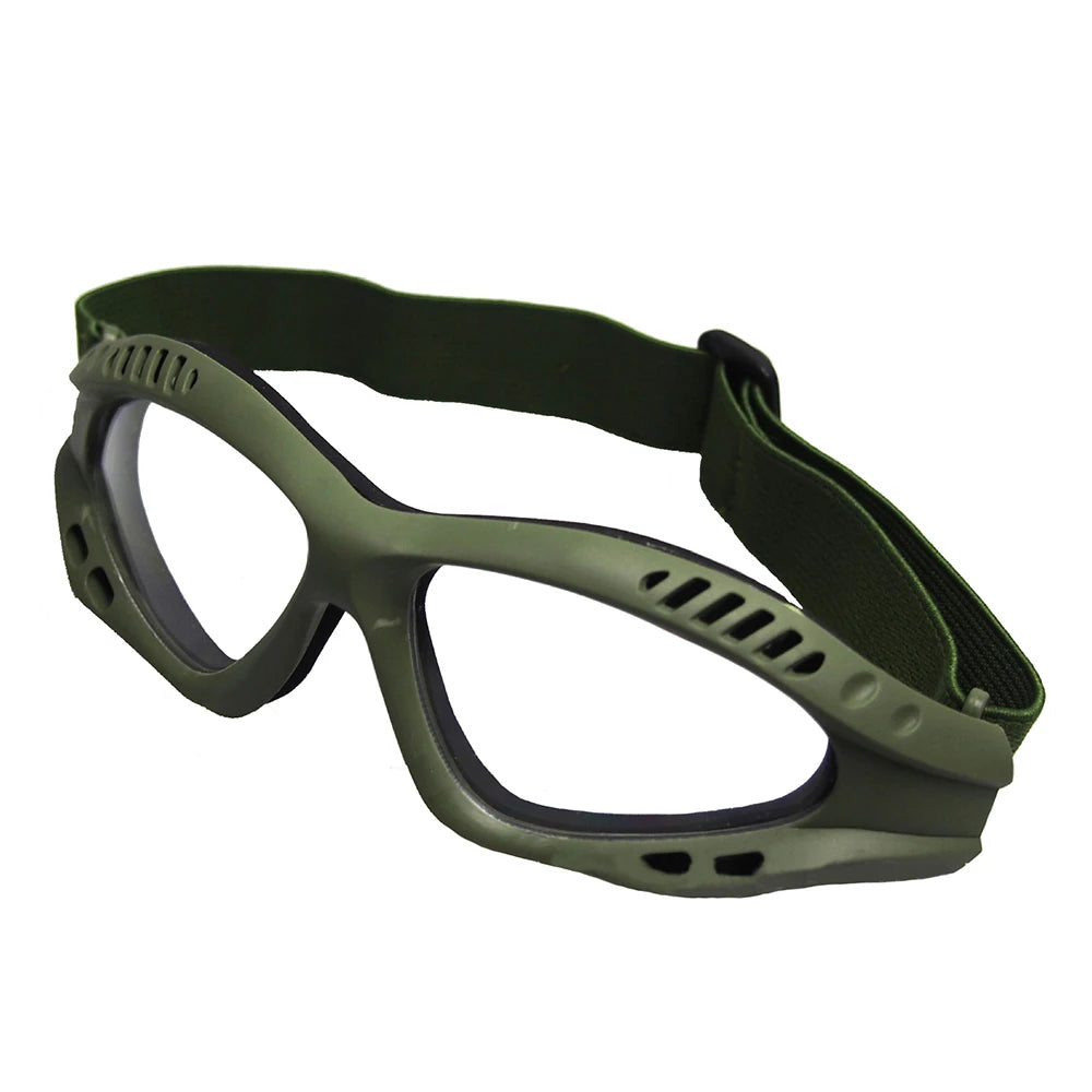 Outdoor Eye Protective Comfortable Airsoft Safety Tactical Glasses Goggles Anti Fog With Metal Mesh/PC Len For Paintball Hunting