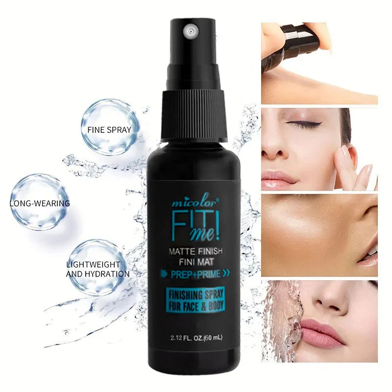 Matte Setting Spray Long-lasting Waterproof Matte Make Up Primer Spray Oil Control Refreshing Quick Fixer Face Beauty Cosmetics