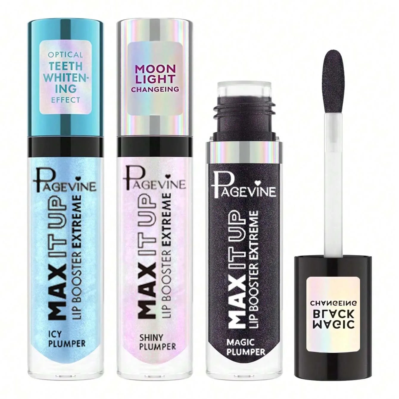 Three color sexy liquid gloss lipstick lip gloss, whitening and long-lasting waterproof, plump makeup and cosmetics