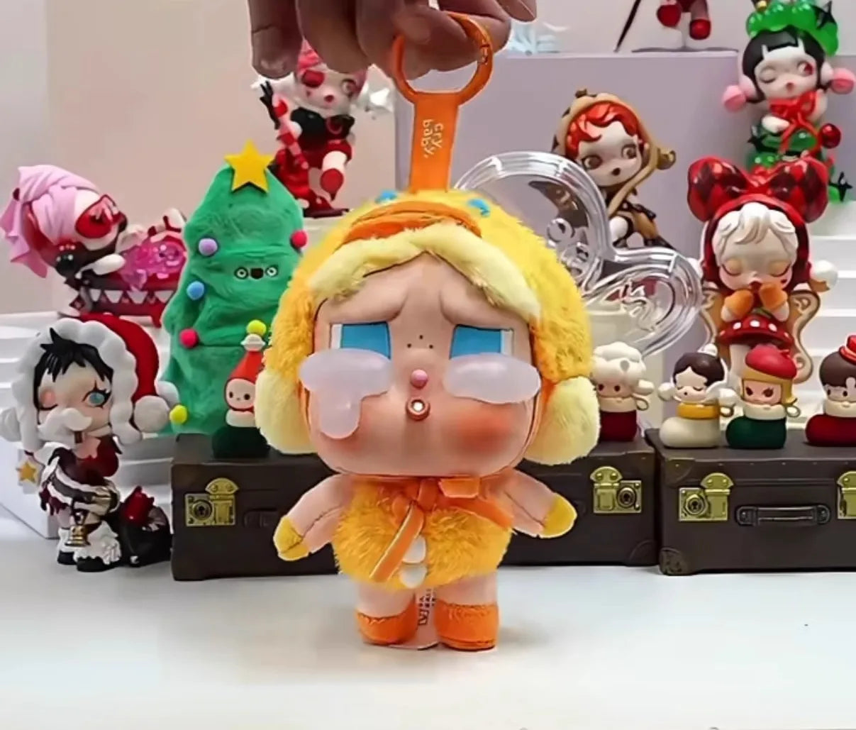Crying Again Series-Vinyl Face Blind Box Mystery Box Guess Bag Toys Doll Cute Anime Figure Desktop Ornaments
