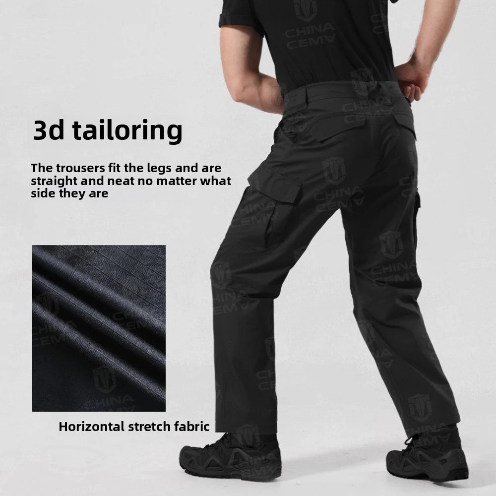 Men's Casual Stretch Pants Outdoor Sport Hiking Hunting Clothes Tactical Hunting Working Wear Resistant Trousers