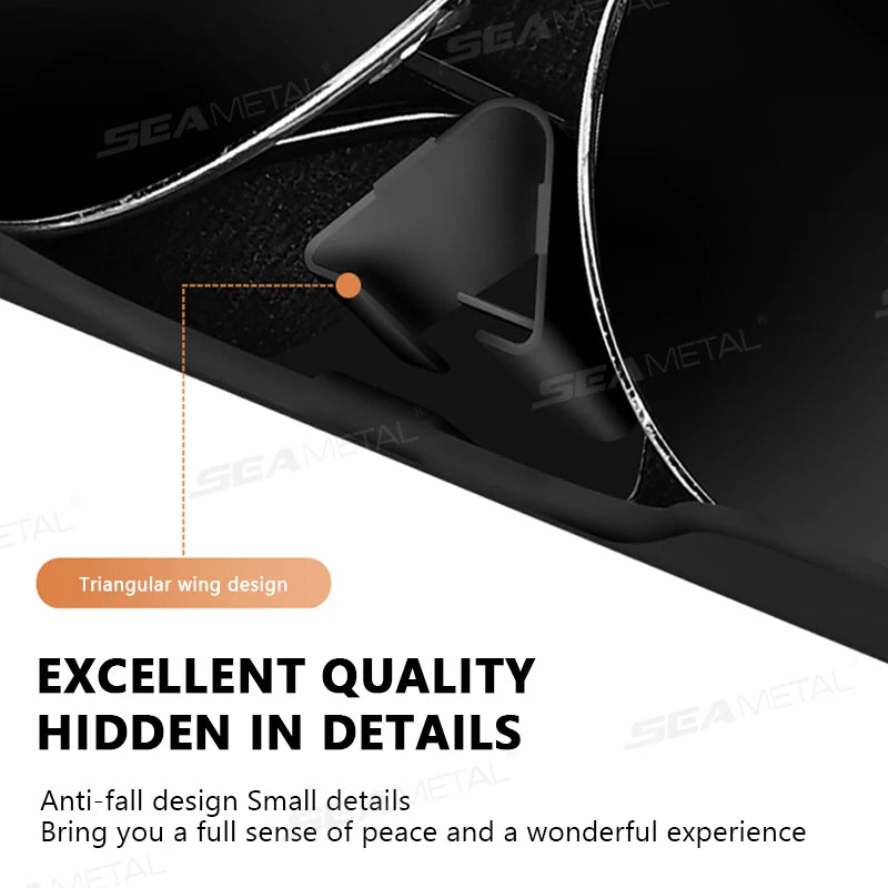 BLALION Car Glasses Box Portable Press Switch Sunglasses Holder Stable Shock-proof Driving Glasses Holder Eyeglass Storage Case