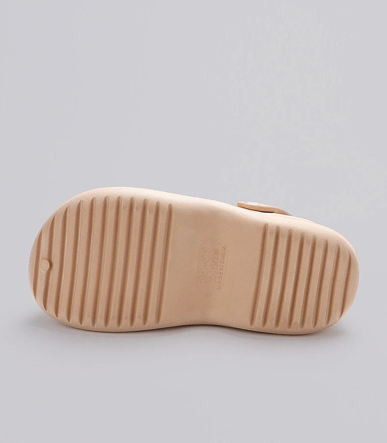 Chunky Platform Clogs Sandals for Women 2024 Summer Non-Slip Beach Slippers Woman Thick Bottom Eva Wedges Sandles Garden Shoes