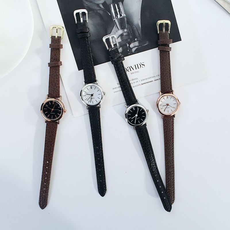 Ladies Quartz Belt Watch New Korean Style Trend Simple Personality Student Watches