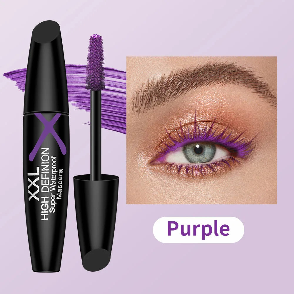 XXL plump 4D eye black waterproof, sweat proof, long-lasting, thick and slender mascara styling cream