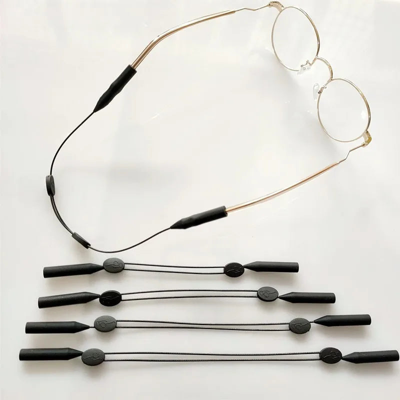 10pcs Adjustable Sports Glasses Strap - Anti-slip Hanging Rope for Secure Fit