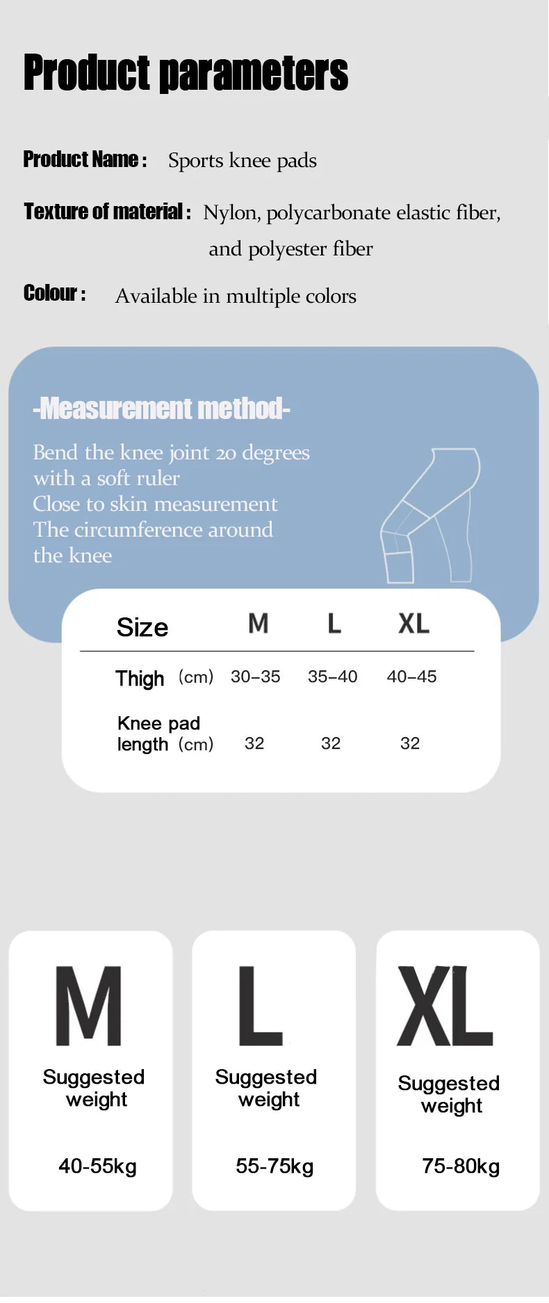 1 Piece Knee Brace Silicone Pads Spring Support High Elastic Breathable Knee Sleeves Protect Meniscus Basketball Sports Guard