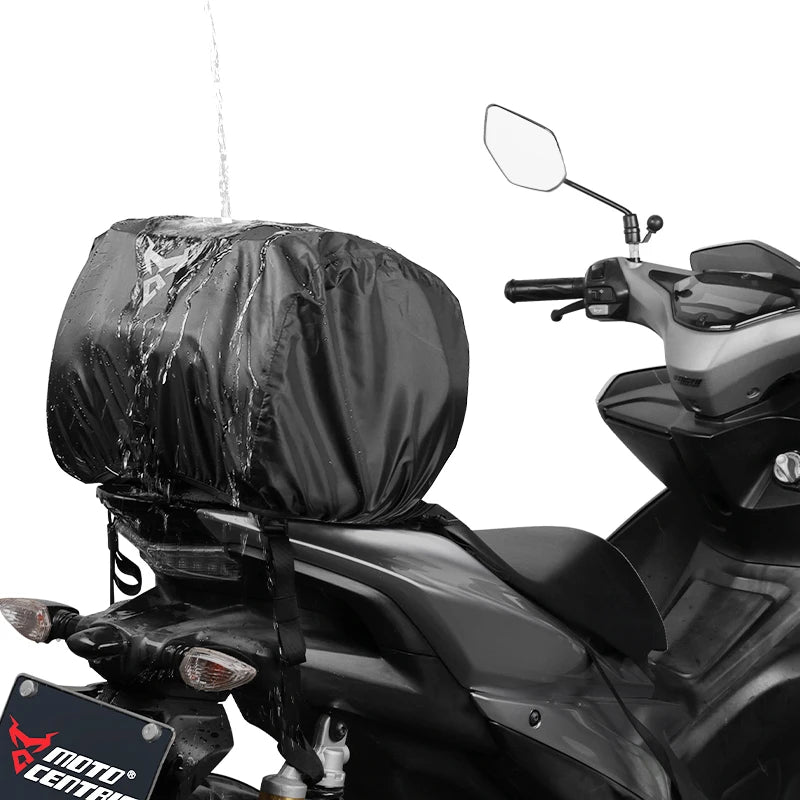 MOTOCENTRIC 20L Waterproof Motorcycle Back Seat Bags Reflective Design Motorbike Touring Tail Bag Moto Rear Seat Bags Saddlebags