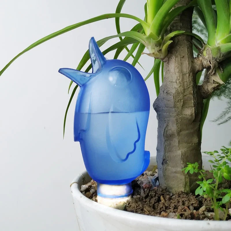 2 Pcs Garden Automatic Watering Tool Cute Birds Indoor Drip Watering System Kit Potted Plant Waterers Spike for Houseplant