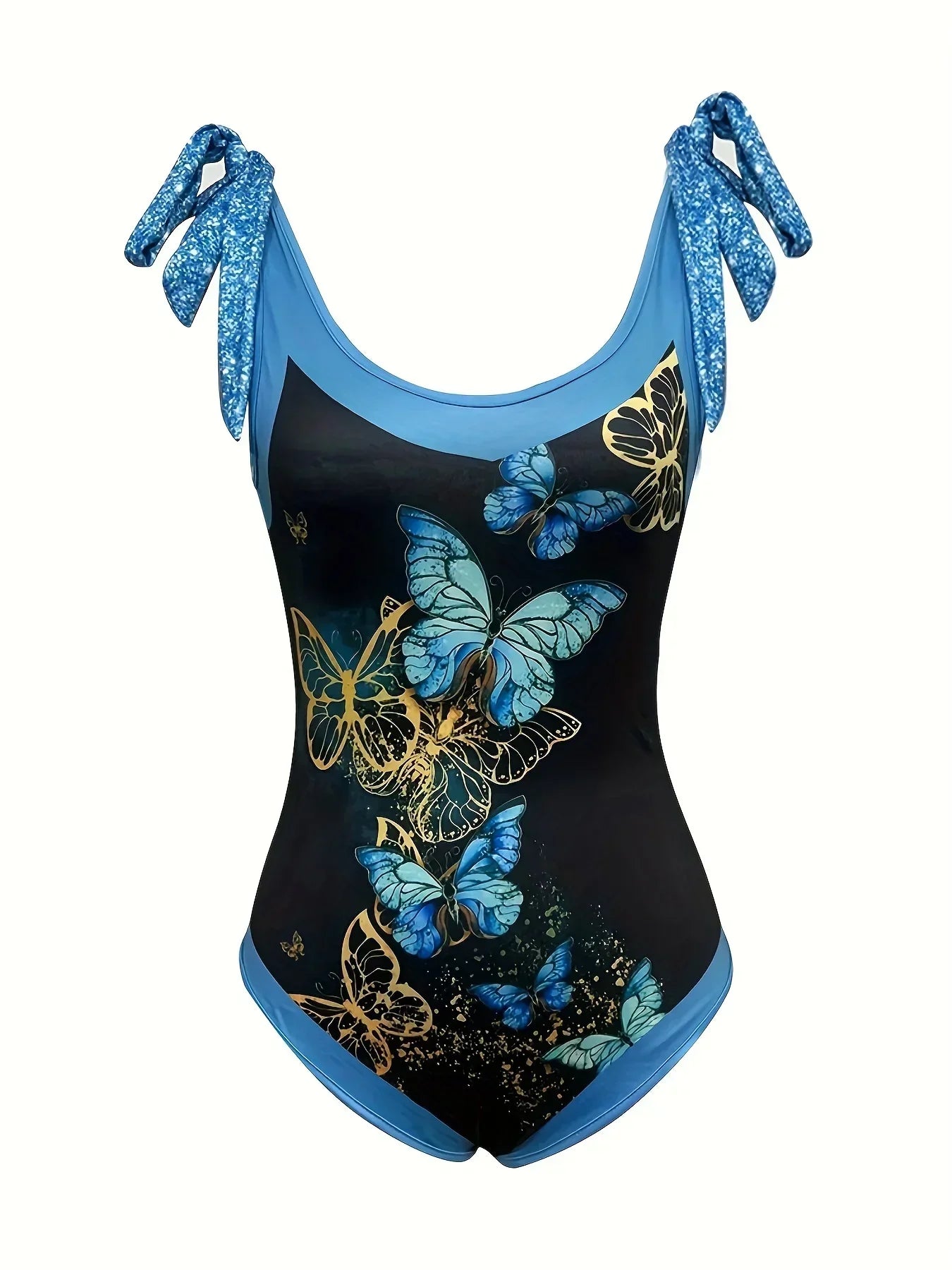 Women's Plus Size 2 Piece Printing Graphic Swimwear Bodysuit Bathing Suits Ladies Sports Summer Beach Wear Swimsuit
