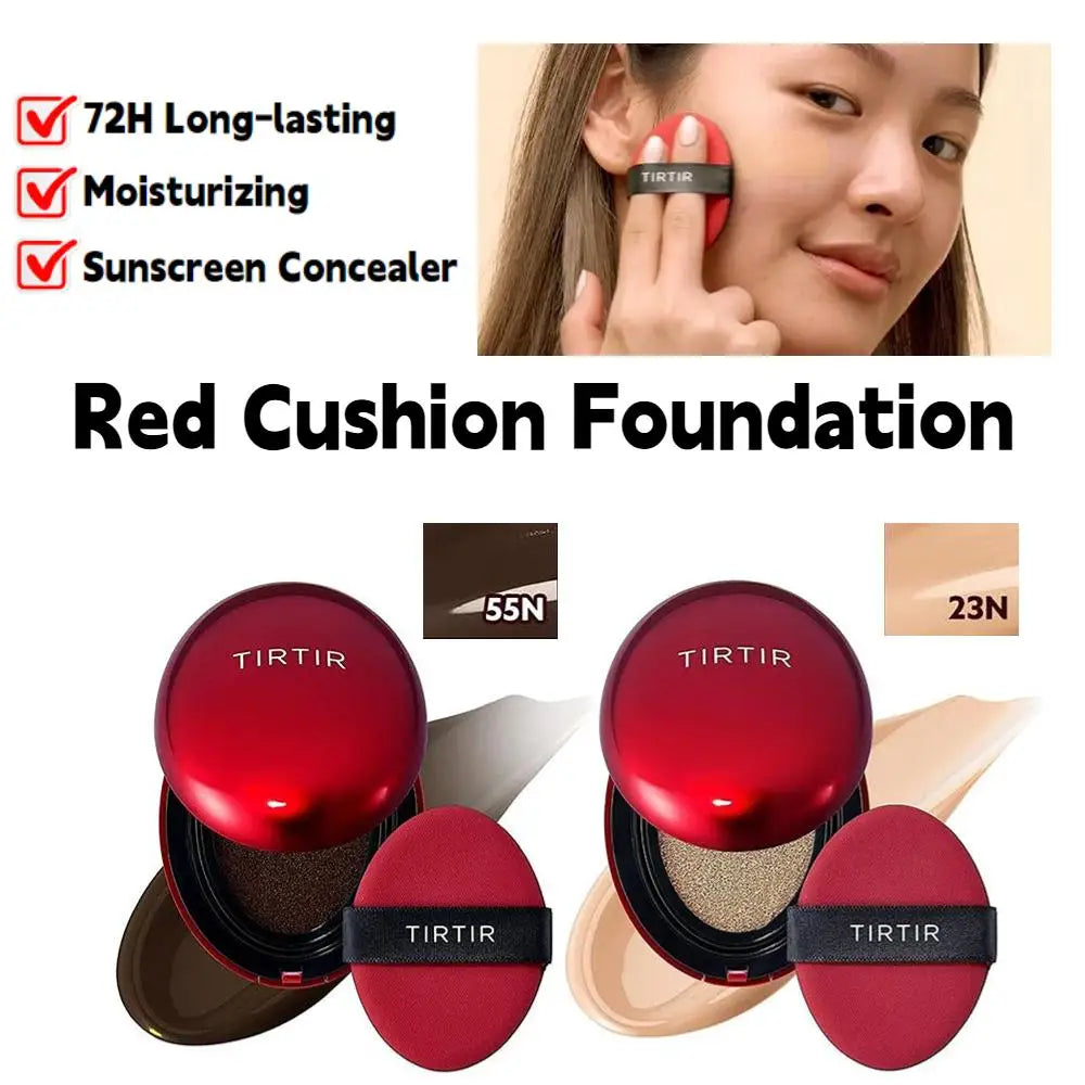 TIRTIR cushion foundation TIRTIR Covering Foundation Cushion Compact High Coverage Foundation Original Korean Makeup