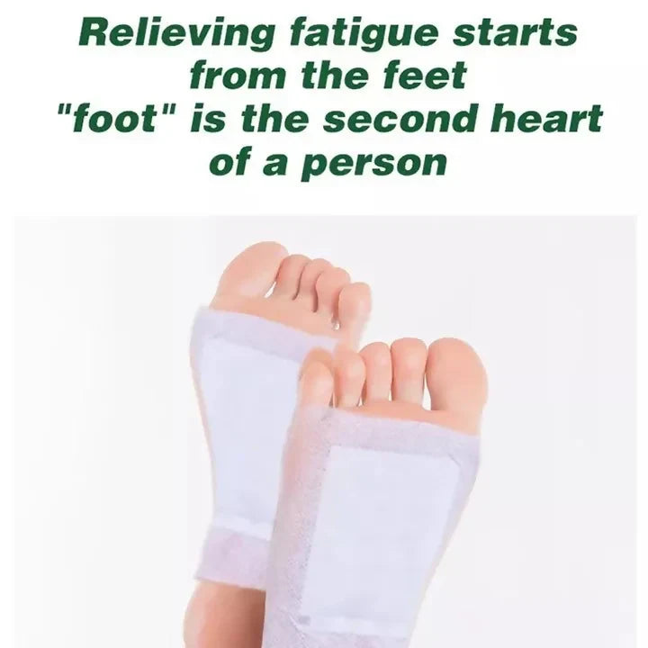 Wins Town Herbal Detox Foot Patch (30 patches per pack) | Cleansing Detox Pads