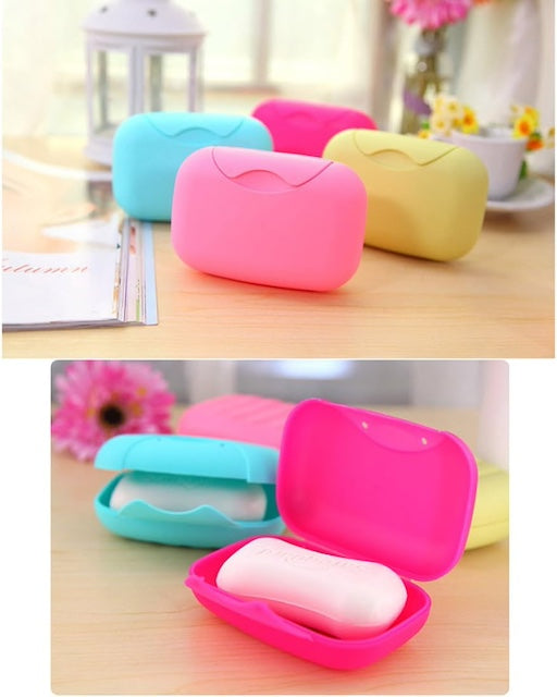 Plastic Luxury Tampon Holder for Both Indoor and Outdoors, Creative Travel Handmade Soap Box with Waterproof Leakproof Cover