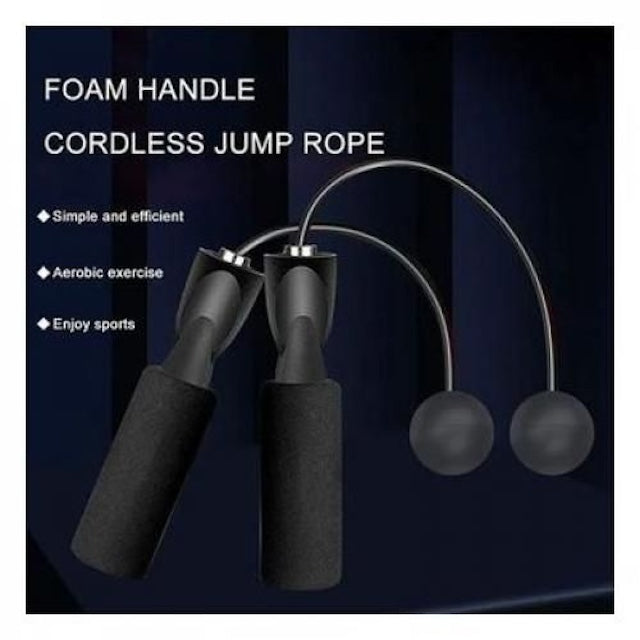 Cordless Skipping Rope - Versatile, Comfortable, and Portable Skipping Solution for All Ages and Spaces