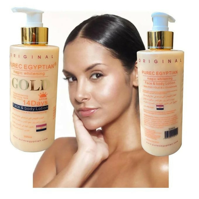 Egyptian Magic Whitening Gold Set Lotion + serum