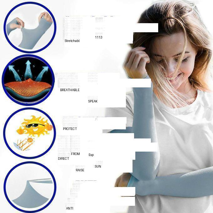1 Pair Arm Sleeves UV Sun Protection