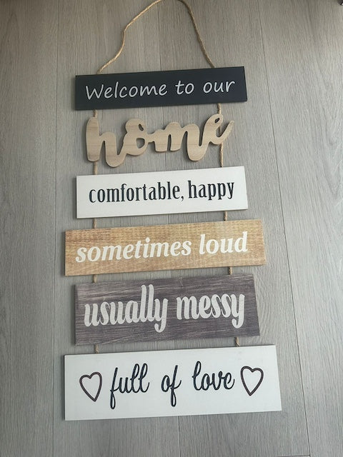 Hanging Board Wooden House Rules, Rustic Family Values Wall Sign, Rustic Decor, FarmHouse Decor, Front Door Decor