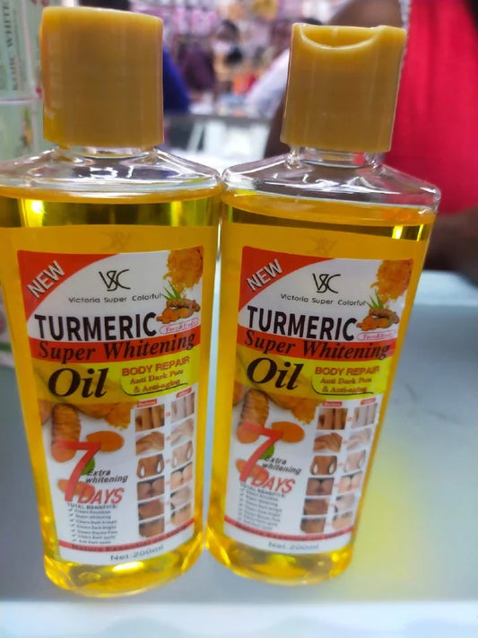 Victoria Turmeric Oil Whitening & Brightening Body Oil