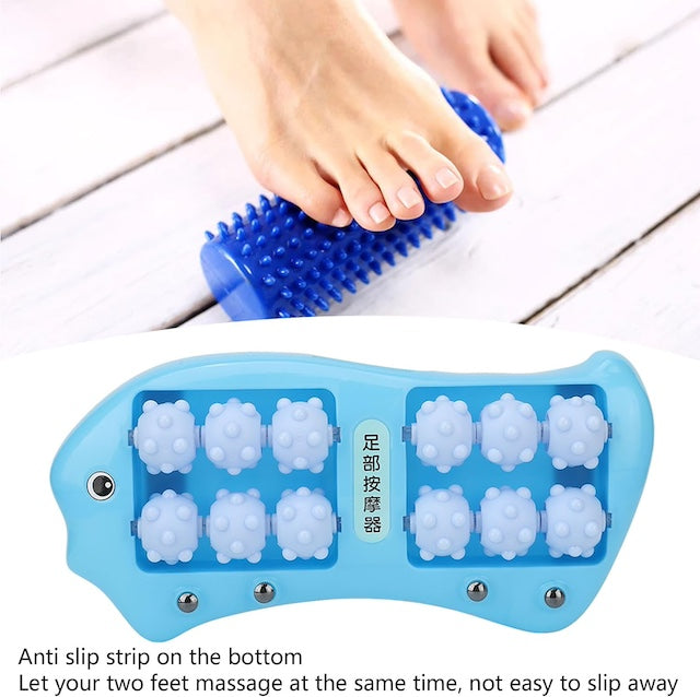 Magnetic Roller Foot Massager, Acupuncture Therapy, Deep Relaxation Acupressure Massage Tool for Foot Pain Relief