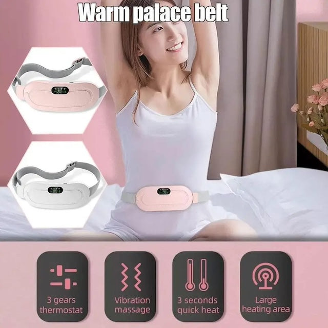 Menstrual Heating Pad, Portable Cordless Heating Pad for Menstrual Cramps Relief, Heating Pad for Stomach