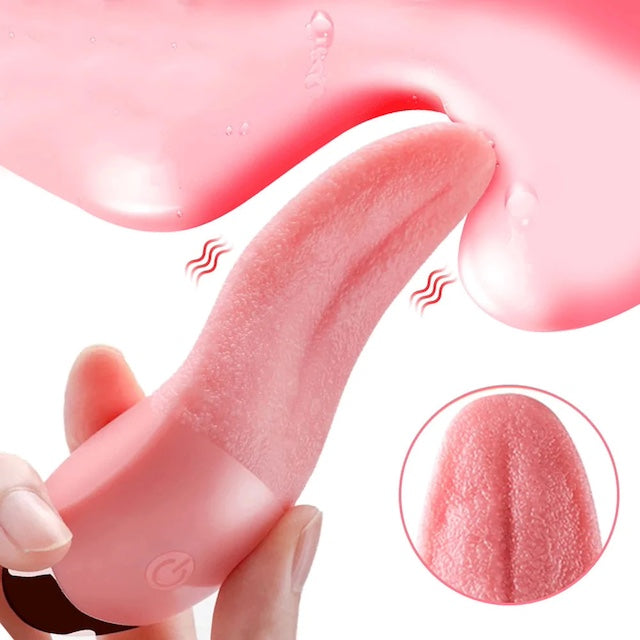 G-spot Clitoral Vibrating Tongue for Maximum Licking Pleasure, Waterproof Sex Toys G Spot Vibrator, Sex Toys for Women