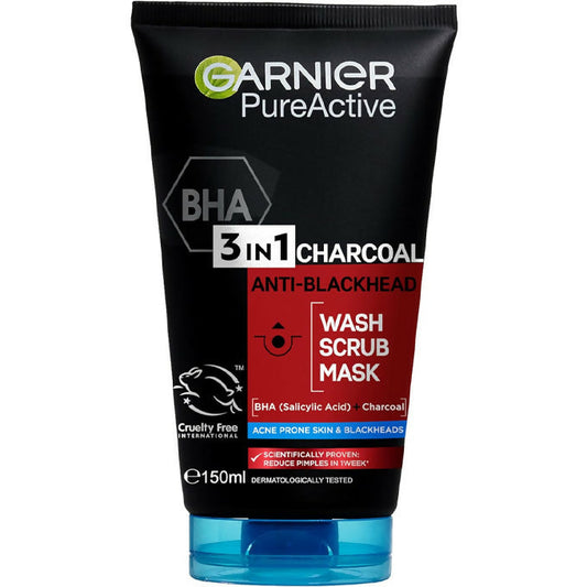 Garnier Pure Active Intensive Charcoal 3 in 1 - 150ml