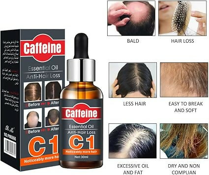 Caffeine Essential Oil Anti-Hair Loss C1 - 30ml