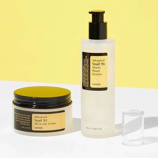 COSRX Advanced Snail 96 Mucin Power Essence + Advanced Snail 92 All In One Cream