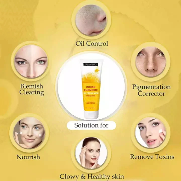 Indian Turmeric Gel Cream Mask