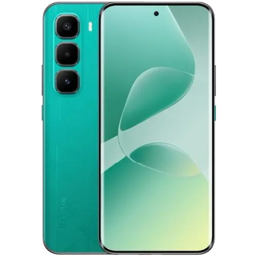 Infinix Hot 60 Pro Plus – 8GB RAM / 256GB Operating System: Android 15n, XOS 14.5   Main Camera: 50MP AI Lens  Selfie Camera: 13MP