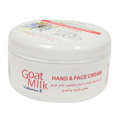 Doctor White Goat Milk Hand & Face Cream With Vitamin E & Aloe Vera-300g