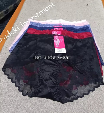 3PCS NET SEAMLESS COTTON, LADIES PANTS