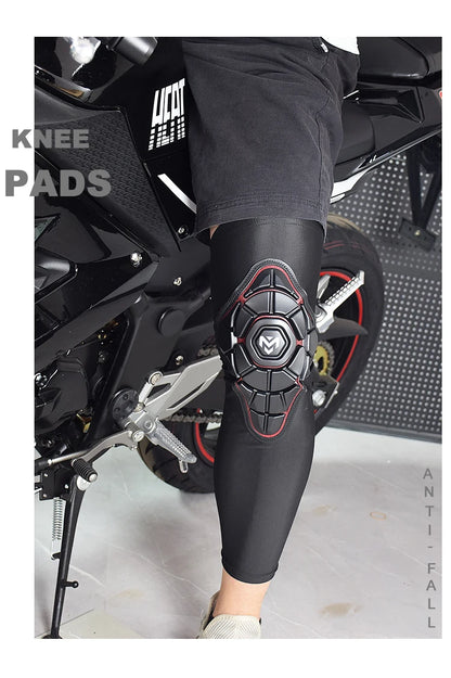 Shockproof Protection Motocross MX MTB Knee Pads Dirt Bike Off-road Motorcycle Arm Sleeve Pads Moto Kneepads Elbow Brace S-XL