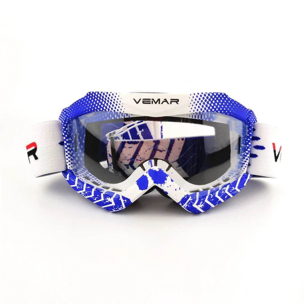 Vemar Motorcycle Glasses Kids Child Motorbike Racing Goggles MX MTB Off-Road Dirt kid Bike For motocross Helmet gafas