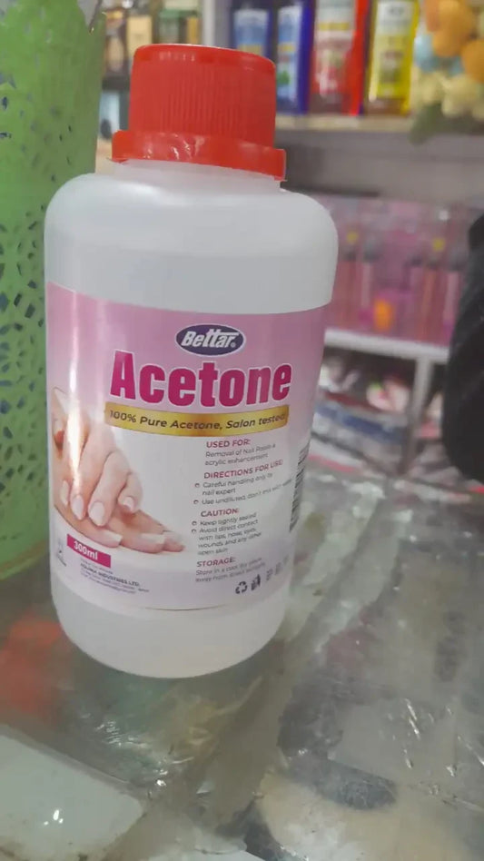 Bettar Pure Acetone Nail Polish Remover - 300ml