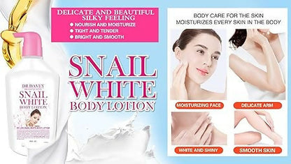 Snail Whitening Moisturizing Skin Body Lotion
