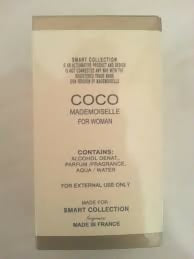 Coco Chanel smart collection perfume