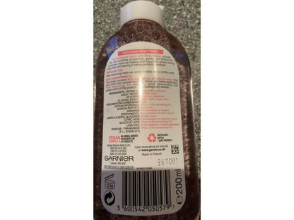 Garnier Natural Rose Water Cleansing Milk and Toner Sensitive Skin