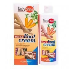 Nutrashine Carrot Hand & Foot Cream for all skin types 300ml